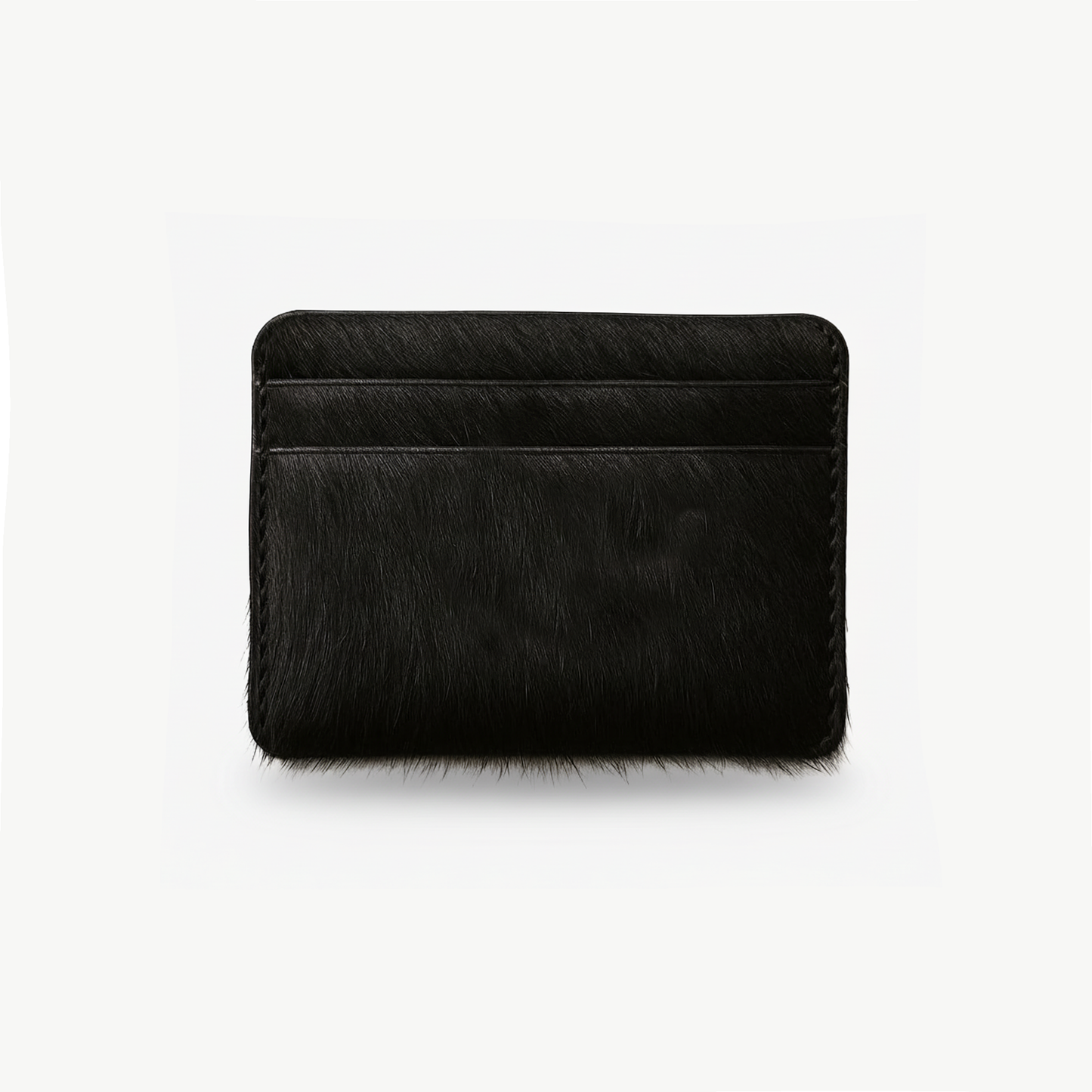 Tru Cowhide Cardholder-Black