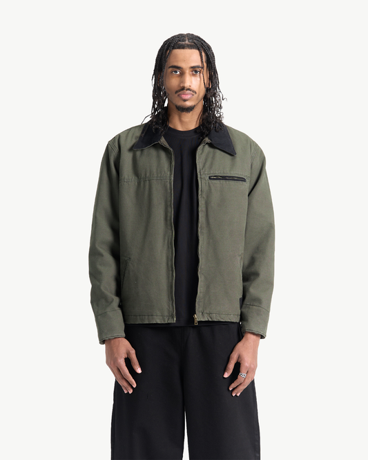 TRU WORKWEAR JACKET OLIVE