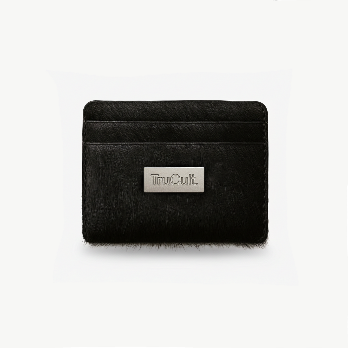 Tru Cowhide Cardholder-Black