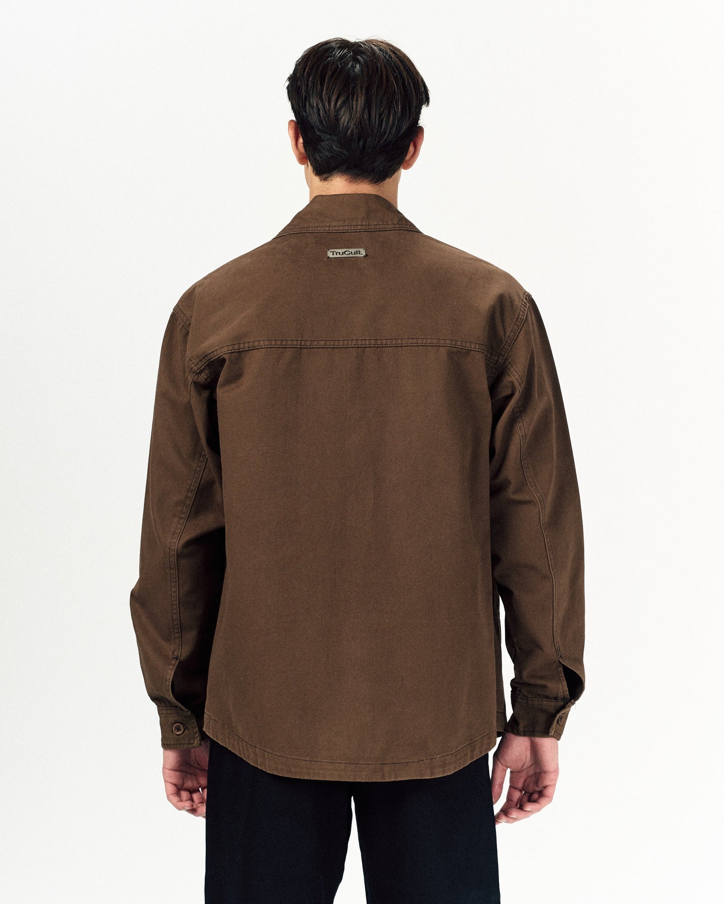 Low Fold Jacket-Brown