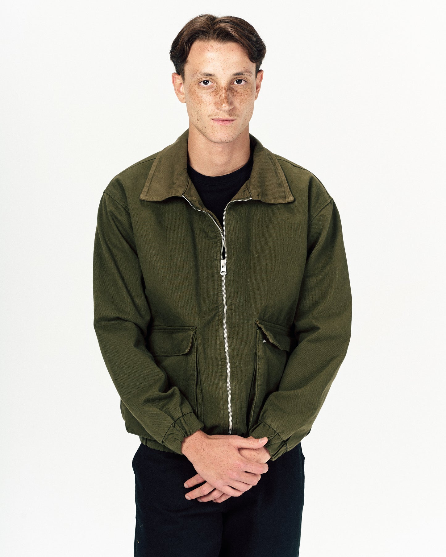 Two Fold jacket-Olive