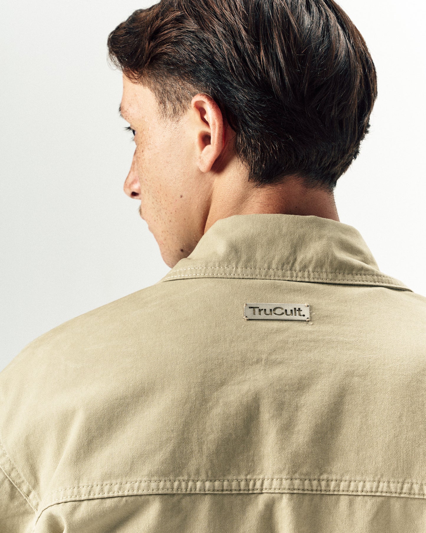 Low Fold Jacket-Beige