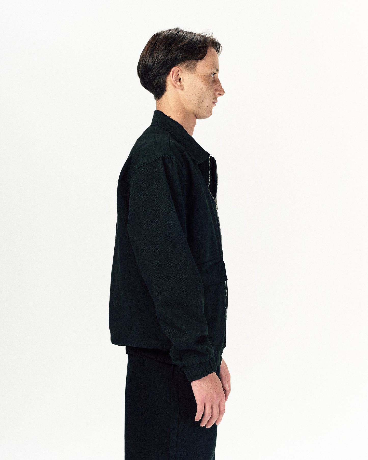 Two Fold jacket-Black