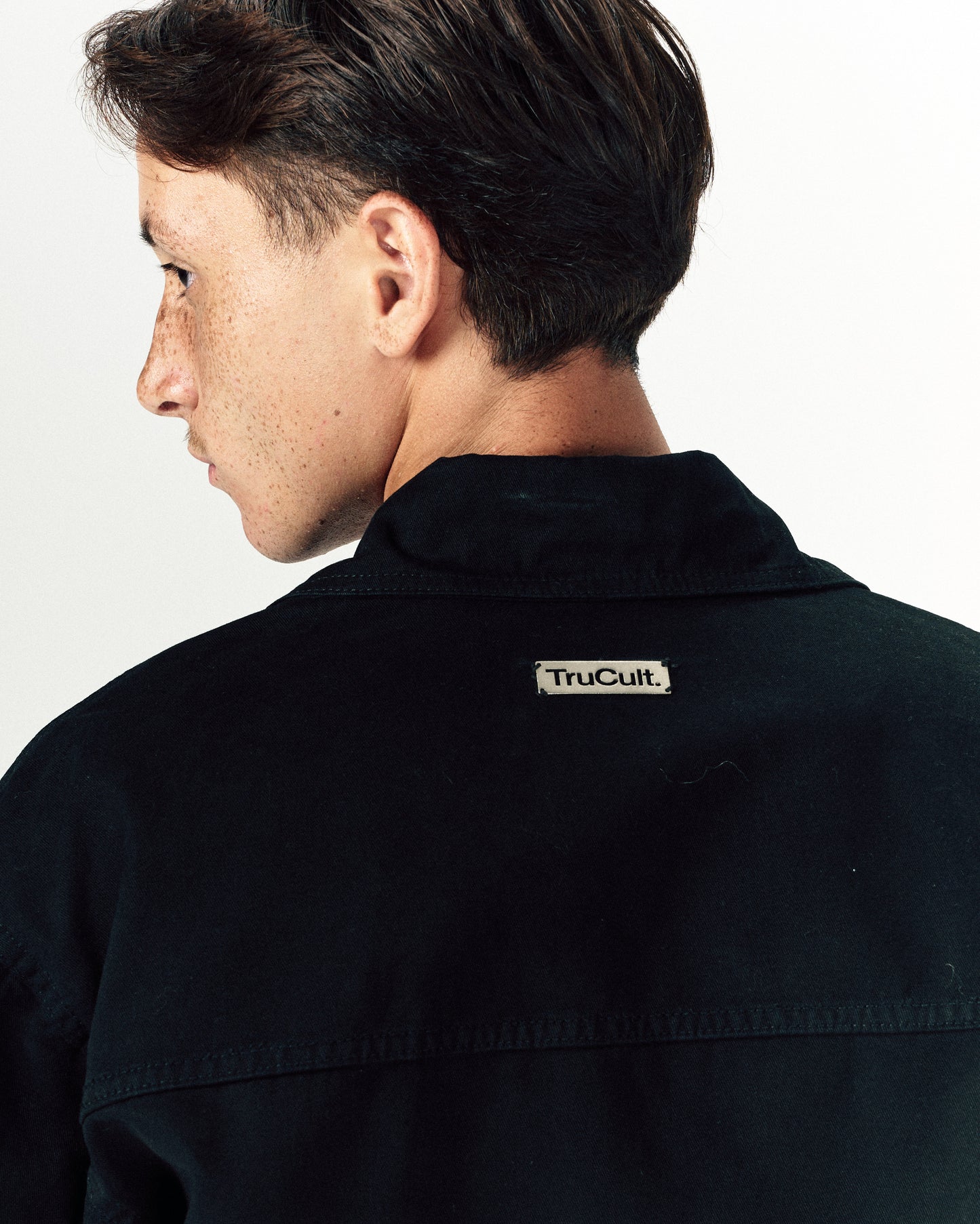 Low Fold Jacket-Black